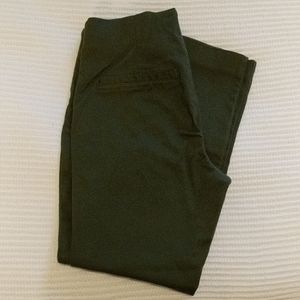 Old Navy High Waisted Skinny Ankle Pant - Green